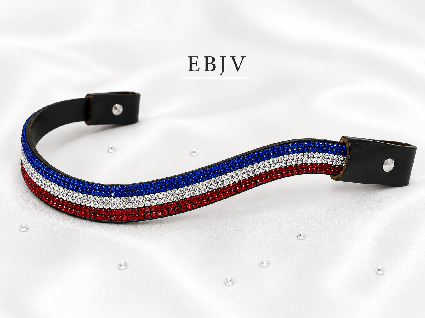 Frontal Vague strass simple